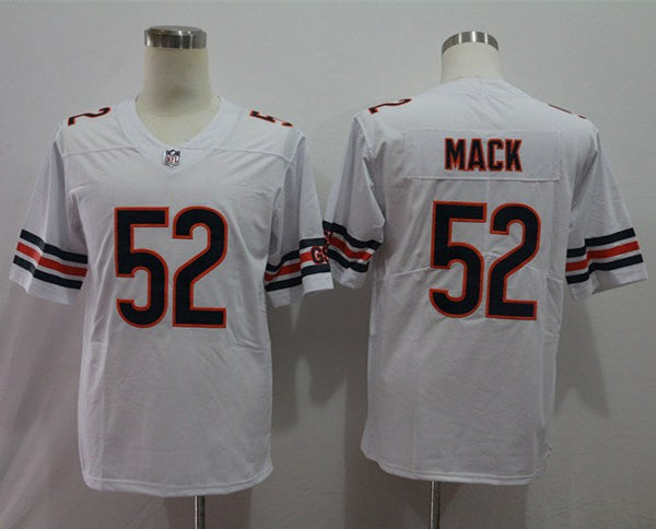 Men's Chicago Bears #52 Khalil Mack Season Jersey White