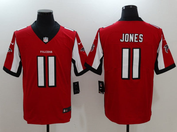 Men's Atlanta Falcons Julio Jones #11 Red Game Jersey