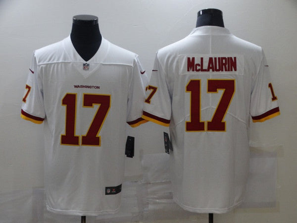 Men's Washington Redskins Terry Mclaurin #17 White Game Jersey