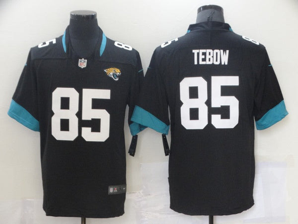 Men's Jacksonville Jaguars Tim Tebow #85 Black Game Jersey