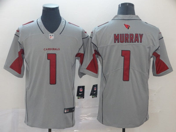 Men's Arizona Cardinals Kyler Murray #1 Gray Inverted Legend Jersey