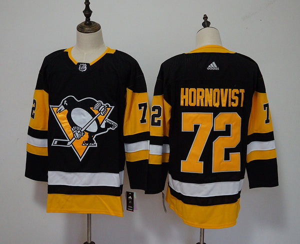 Men's Pittsburgh Penguins Patric Hornqvist #72 Black Player Game Jersey