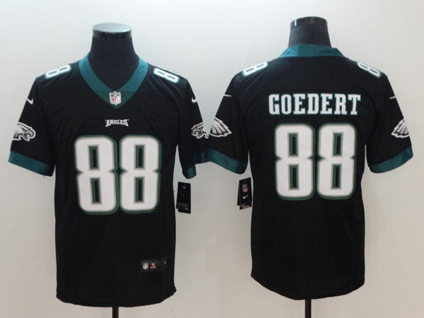 Men's Philadelphia Eagles Dallas Goedert #88 Black Game Jersey