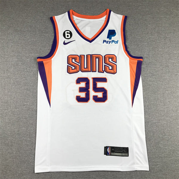 Men's Phoenix Suns Kevin Durant #35 White 2022/23 Swingman Jersey