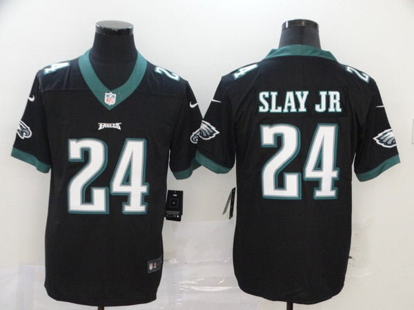 Men's Philadelphia Eagles Darius Slay Jr. #24 Black Game Jersey