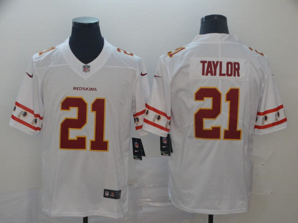 Men's Washington Redskins Sean Taylor #21 White Player Game Jersey