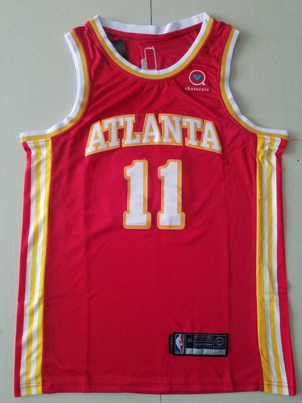 Men's Atlanta Hawks Trae Young #11 Red 2019/20 Swingman Jersey