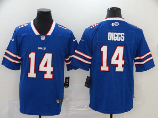 Men's Buffalo Bills Stefon Diggs #14 Blue Game Player Jersey