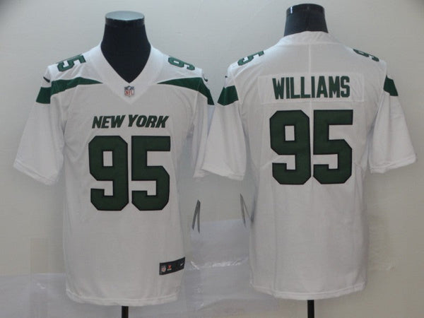 Men's New York Jets Quinnen Williams White Game Jersey