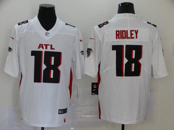 Men's Atlanta Falcons Calvin Ridley #18 White Player Game Jersey