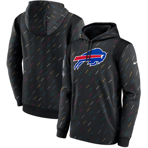 Men's Buffalo Bills NFL 2021 Salute to Service Hoodie Black