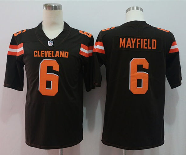 BAKER MAYFIELD CLEVELAND BROWNS #6 STITCHED JERSEY NEW WITH TAGS BLACK