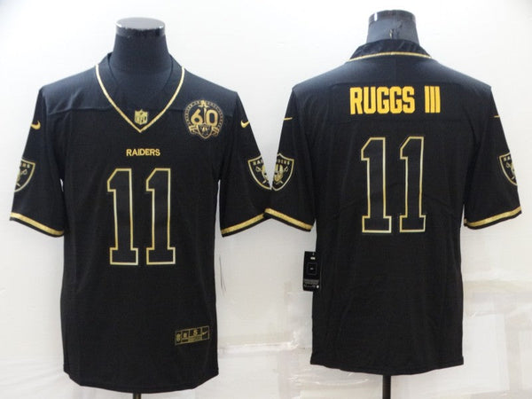 Men's Las Vegas Raiders Henry Ruggs III #11 Black Game Jersey