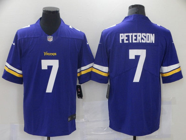 Men's Minnesota Vikings Patrick Peterson #7 Purple Game Jersey