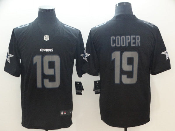 Men's Dallas Cowboys Amari Cooper #19 Black Alternate Player Game Jersey