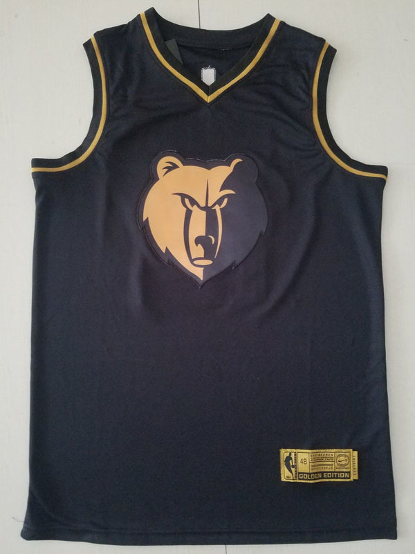 Men's Memphis Grizzlies Ja Morant #12 Black Replica Fast Break Jersey