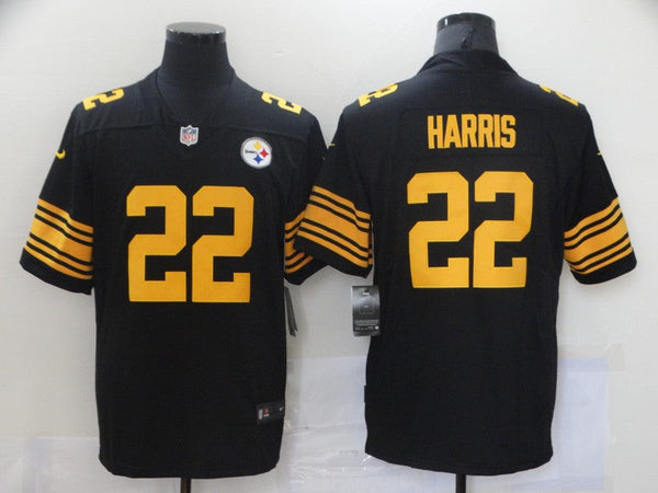 Men's Pittsburgh Steelers Najee Harris #22 Black Alternate Legend Jersey