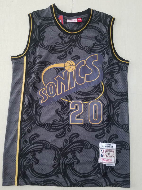 Men's Seattle SuperSonics Gary Payton 1995-96 Hardwood Classics Swingman Jersey