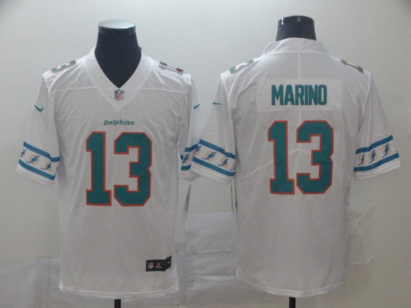 Men's Miami Dolphins Dan Marino #13 White Player Game Jersey