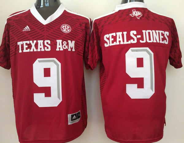 Men's Texas A&M Aggies Ricky Seals-Jones #9 Maroon Player Jersey