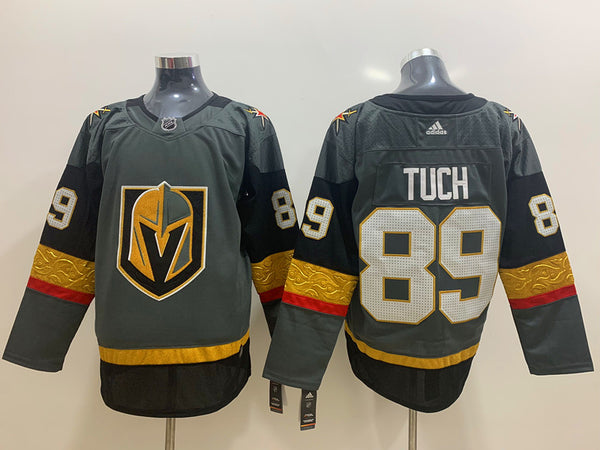 Men's Vegas Golden Knights Alex Tuch #88 Gray Breakaway Player Jersey