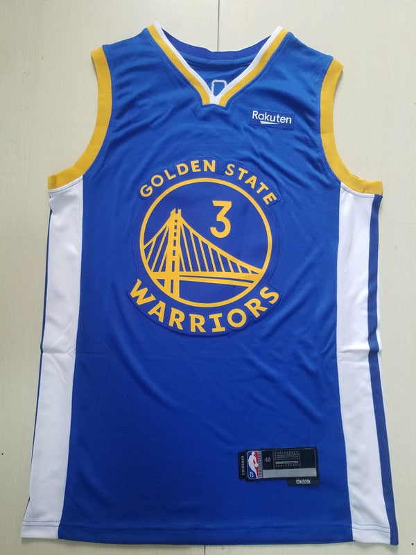 Men's Golden State Warriors Jordan Poole #3 Blue 2020/21 Swingman Jersey