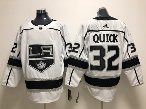 Men's Los Angeles Kings Jonathan Quick #32 White Home Breakaway Jersey