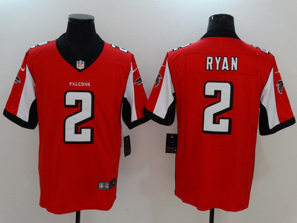 Men's Atlanta Falcons Matt Ryan #2 Red Game Jersey