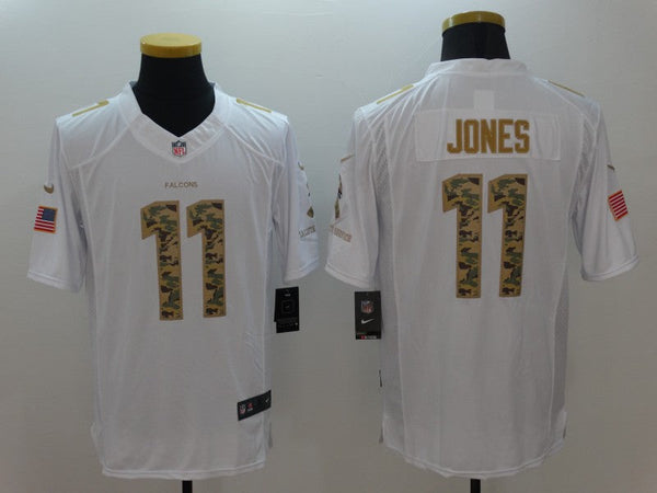 Men's Atlanta Falcons Julio Jones #11 White Alternate Game Jersey